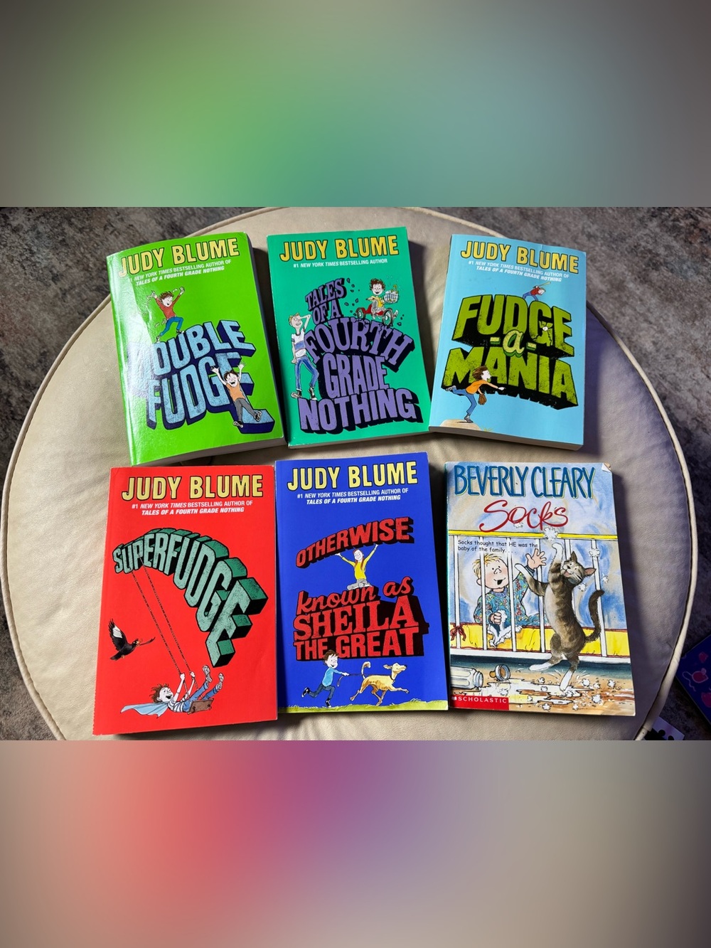 Judy Blume Classic Kids Book Set - Assorted Color Covers